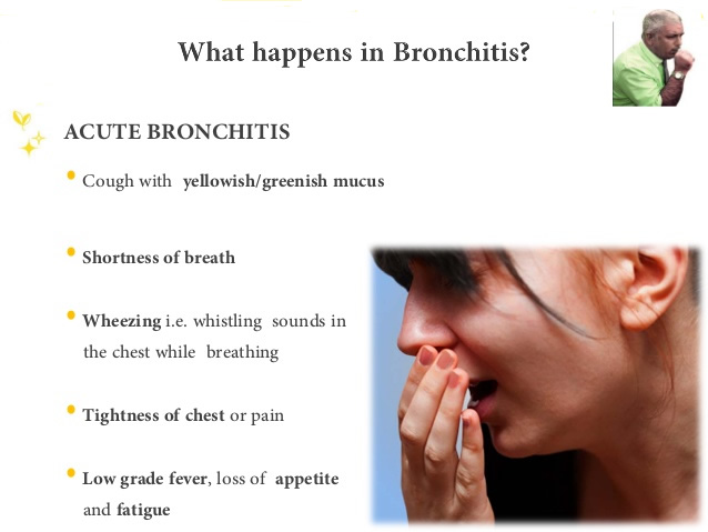 How long does a bronchitis cough usually last?