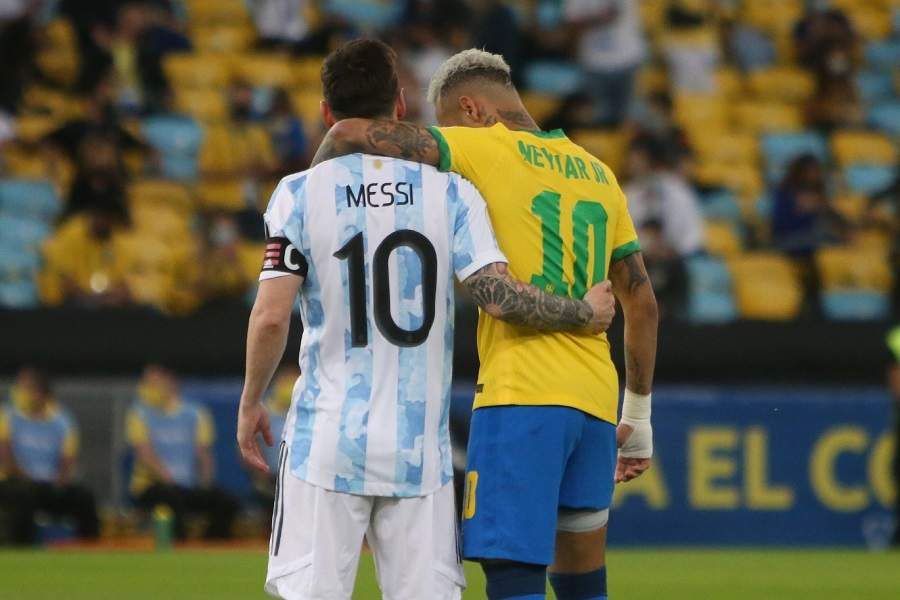 messi and neymar