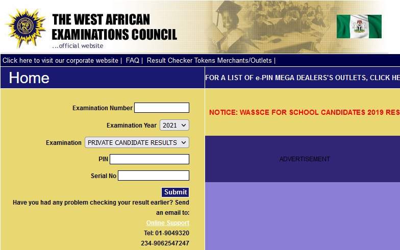 How to check WAEC 2021 results online