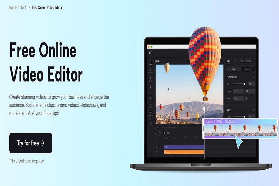 CapCut Online Video editor