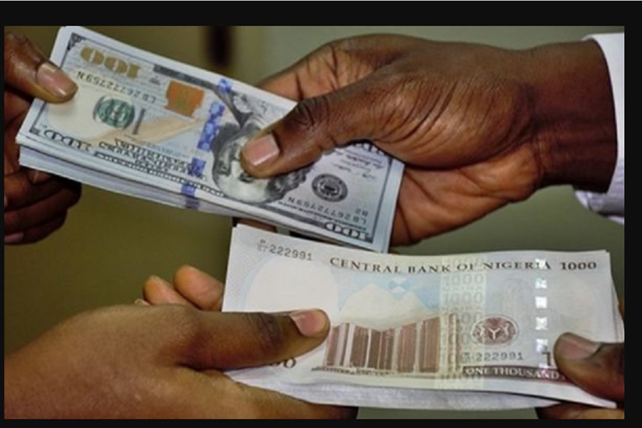 Naira exchange rates January 2024