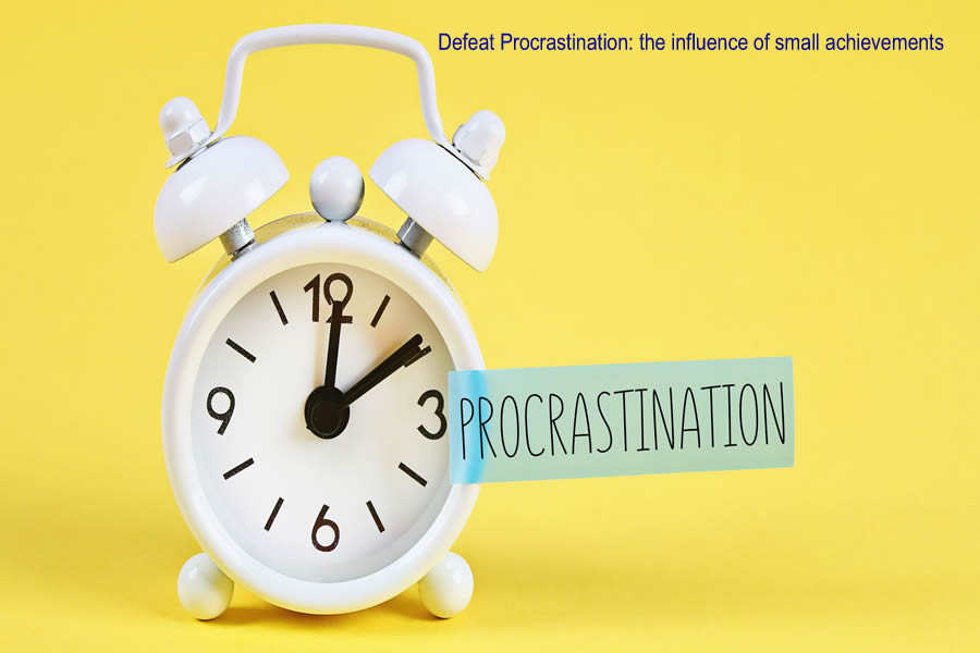Defeat Procrastination: the influence of small achievements