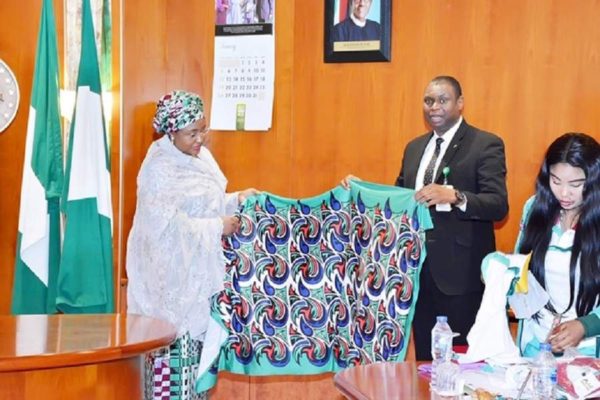 Aisha Buhari unveils clothing line for para powerlifting 2020 World Cup