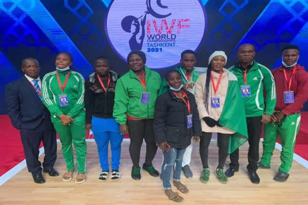 Nigerian weightlifters home with nine medals from IWF championships